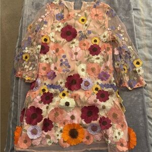 Vintage Charm Taylor Swift Inspired Floral Dress